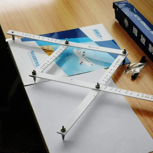 Miniatura 4 de Artistas Plexiglás Pantógrafo Artista Herramienta de dibujo Reductor Ampliación Recrea Copia 10 veces Escalado Regla