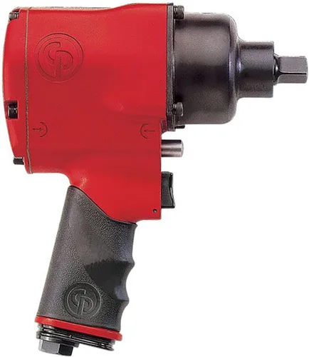 Miniatura 4 de Chicago Pneumatic CP6500-RSR Llave de impacto de aire de 1/2 pulgada, rojo, acero de aleación, martillo doble, lubricación de baño de aceite