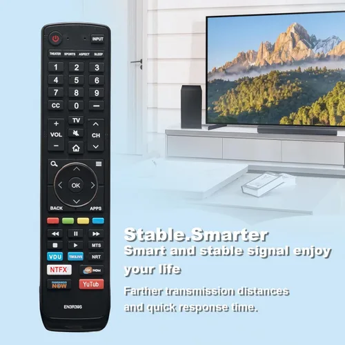 Miniatura 6 de EN3R39S Reemplazo remoto para Sharp 4K Smart TV LC-50Q7030U LC-55Q7030U LC-43Q7000U LC-43Q7020U LC-43Q7050U LC-43Q7060U LC-43Q7070U LC-43Q70000U