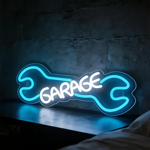 Miniatura 21 de Letrero de neón con texto en inglés «Happy Music» para decoración de pared, letras iluminadas para negocios, letreros de fiesta de cumpleaños