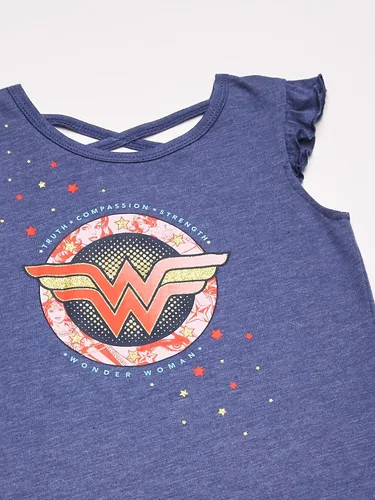 Miniatura 2 de DC Comics Wonder Woman Crossover 4 piezas Mix n' Match Shorts y Legging Set