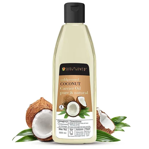 Miniatura 14 de Soulflower Bhringraj - Aceite para el cabello 100% puro, natural, cuero cabelludo refrescante Coco, sésamo 4.1 fl oz