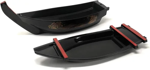 Miniatura 5 de Plato japonés de sashimi para sushi, bandeja de servir desmontable para restaurante, hogar, comedor, vajilla decorativa, fiesta, anfitrión