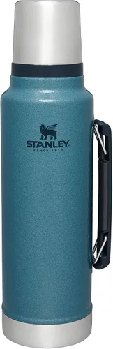 Miniatura 8 de Stanley Botella clásica legendaria al vacío de 1 cuarto de galón, boca ancha con tapa de taza a prueba de fugas, mantiene las bebidas calientes