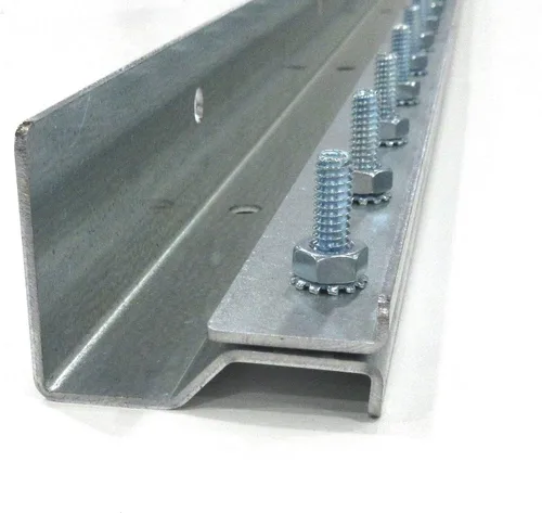 Herrajes para Puerta de Cortina de Tiras - Colgador de Puerta de Tiras de Montaje Universal en Jamba o Pared de Resistencia Industrial Comercial,