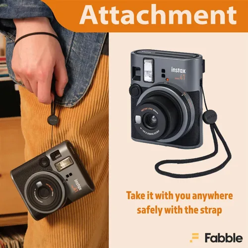 Miniatura 5 de Fujifilm Instax Mini 41 Paquete de cámara de película instantánea con estuche Groovy para Fuji Instax Mini 41, película de paquete doble (40 hojas)