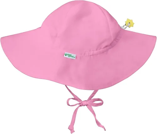 Miniatura 14 de green sprouts Sombrero de ala para bebé Protección solar UPF 50+ durante todo el día para cabeza, cuello y ojos