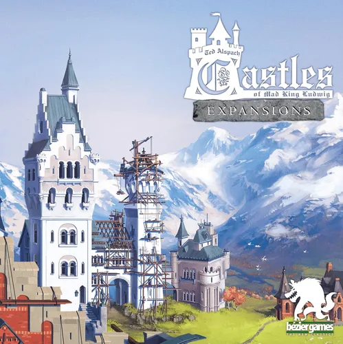 Miniatura 2 de Expansiones de Castles of Mad King Ludwig: complemento modular masivo con renovaciones, pasajes secretos, fosos, torres, decretos reales, fichas