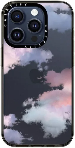 Miniatura 2 de Funda CASETiFY Impact para iPhone 12 Pro Max - Blanco Nubes - Negro Claro Nubes Blancas