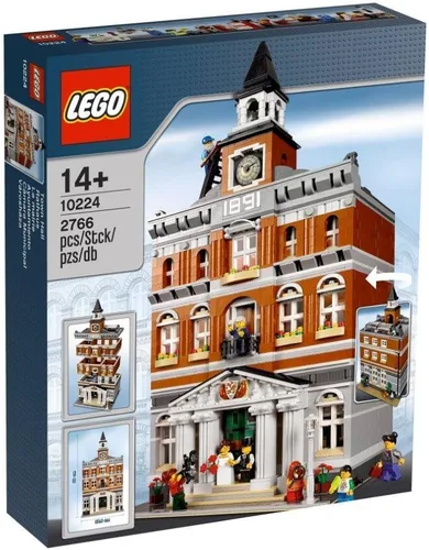 Miniatura 2 de Creador LEGO salón 10224, alcaldía del pueblo