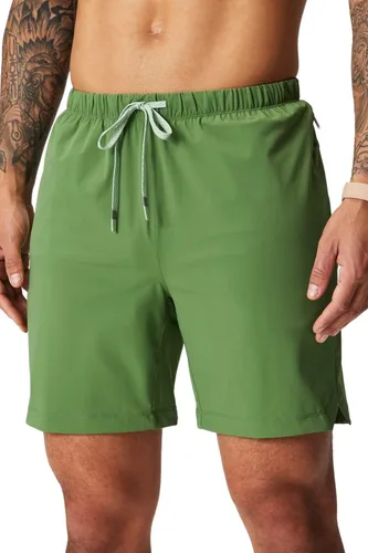 Miniatura 15 de Fabletics The One - Pantalón corto para hombre (sin forro), entrenamiento, natación, ligero, de secado rápido, bolsillo con cremallera, tejido Negro