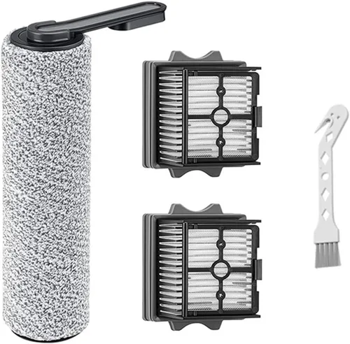 Miniatura 13 de Juego de aspiradora inalámbrica en seco y húmedo, rodillo de cepillo de repuesto y accesorios de filtro HEPA, compatible con Tineco Floor ONE S5 2