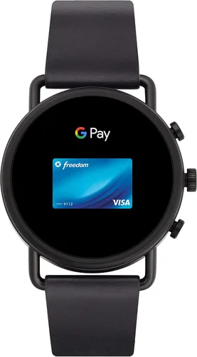 Miniatura 8 de Reloj inteligente con pantalla táctil de acero inoxidable con frecuencia cardíaca GPS NFC y notificaciones de teléfono inteligente Connected Falster