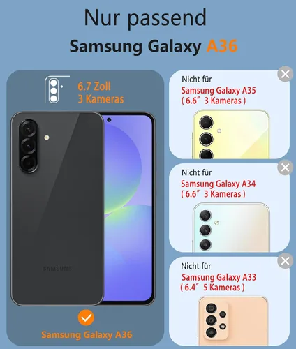 Miniatura 727 de FNTCASE Funda para iPhone 17 Pro: Fundas delgadas translúcidas de color azul claro compatibles con MagSafe, protección completa de la cámara