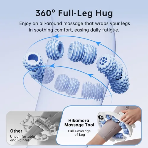 Miniatura 2 de Herramienta de masaje para celulitis, rodillo manual para celulitis, piel contorneada y más suave, alivia el dolor muscular de las piernas