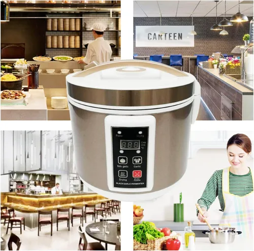Miniatura 5 de INTBUYING Fermentador de ajo negro 6L 110V Multi Clove Garlic Cooker 3D Calefacción Control inteligente automático completo con revestimiento