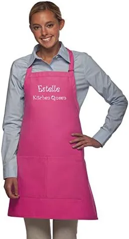 Miniatura 3 de THE APRONPLACE Personalized Apron Embroidered Add Your Own Text, 2 Lines