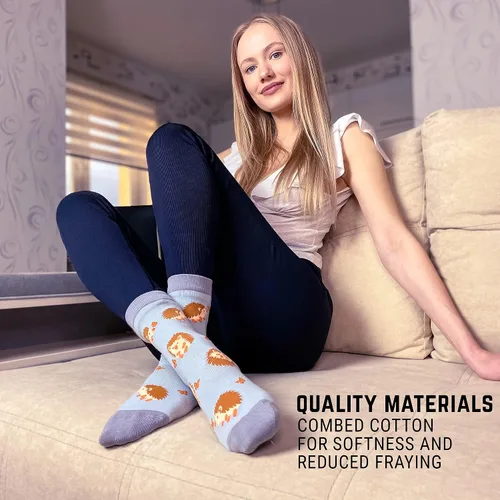 Miniatura 2 de Calcetines de animales de alta calidad para mujer