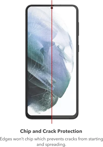 Miniatura 5 de ZAGG InvisibleShield GlassFusion+ con D3O - Vidrio híbrido con D3O - Hecho para Samsung GS21 (6.2") - Compatible con fundas