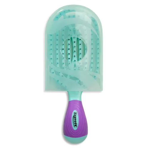 Miniatura 11 de NuWay 4HAIR® TravelC® Ventilado Patentado en EE.UU. para Todos los Tipos de Cabello es Seguro para Secador de Cabello (Azul Bebé)