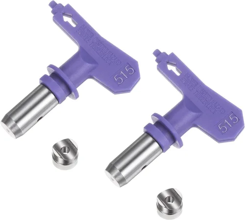 Miniatura 97 de uxcell 2 puntas de pulverización reversibles para pulverizador sin aire, 109 puntas de boquilla de pulverización de pintura, piezas de máquina