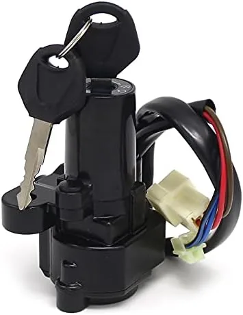 Miniatura 2 de Interruptor de encendido y llave de encendido Interruptor de encendido de motocicleta para Yamaha 36P-82501-00 para Yamaha FZ6R FZ10 FJ09 FZ09 FZ07