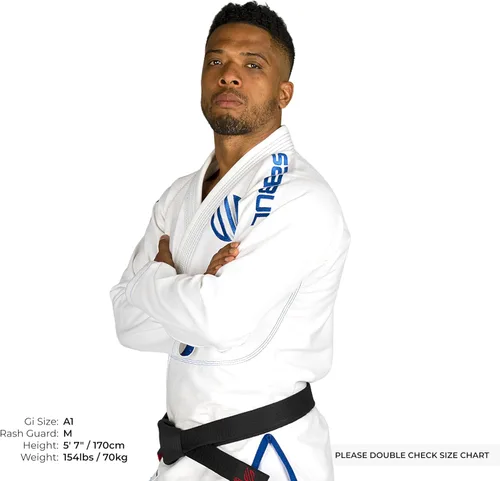 Miniatura 2 de Sanabul Essentials V.2 Ultra Light BJJ Jiu Jitsu Gi (ver guía especial de tallas)