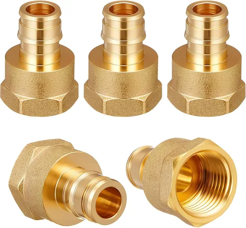 Miniatura 19 de 1 "X 1" Codo de 90 grados Pex A Accesorios de expansión Accesorios de latón Herramienta de crimpado Pex para conexión de tubería de tubería, ASTM