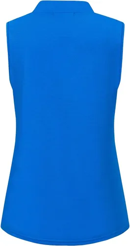 Miniatura 2 de Polo de golf sin mangas para mujer, camisetas deportivas ligeras para tenis