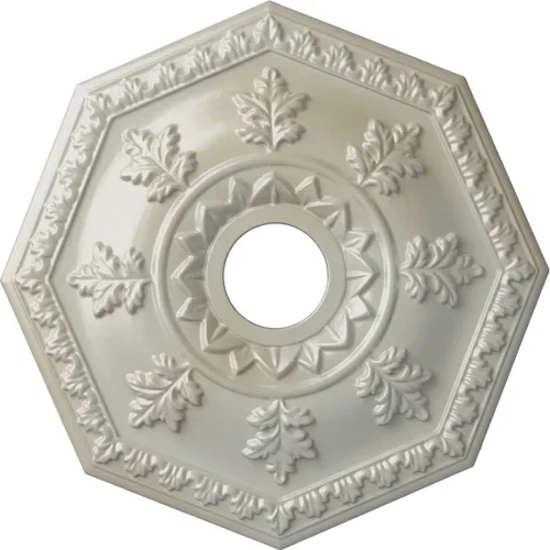 Miniatura 48 de Ekena Millwork CM18NTFCS Nottingham Medallón de techo, cobre flash