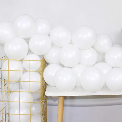 Miniatura 13 de 100 globos metálicos cromados negros de látex de 12 pulgadas, globos gruesos brillantes para decoración de fiestas