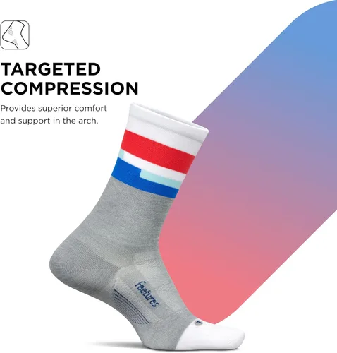 Miniatura 9 de Feetures Elite Ultra Light Cushion Mini Crew Sock - Calcetines deportivos con compresión dirigida