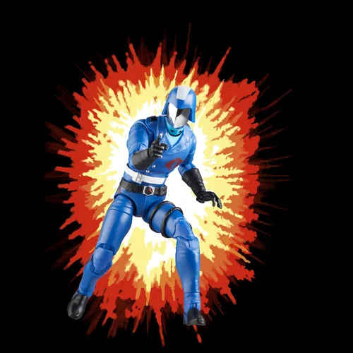 Miniatura 8 de G.I. Joe Classified Series Retro Cardback Cobra Commander, figura de acción coleccionable de 6 pulgadas con 8 accesorios