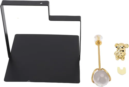 Miniatura 7 de Servilletas de mesa, moderno dispensador de servilletas planas para cocina, cocina, decoración del hogar de la granja (negro)