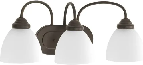 Miniatura 3 de Progress Lighting P2919-15 - Lámpara de tocador de baño de 3 luces, acabado cromado pulido