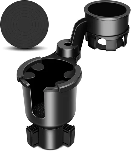 JPart Expansor de portavasos para automóvil, expansor de portavasos con base de extensión ajustable y diseño de rotación de 360°, se adapta a tazas,