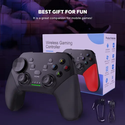 Miniatura 7 de Megadream Wireless Mobile Gaming Controller Gamepad for iPhone/Android/iPad/PC/Switch/PS4/iPad Joystick with Phone Holder, Supported Cloud Game