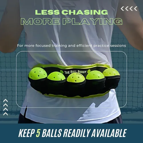 Miniatura 5 de Compañero de pelota de pickleball prémium