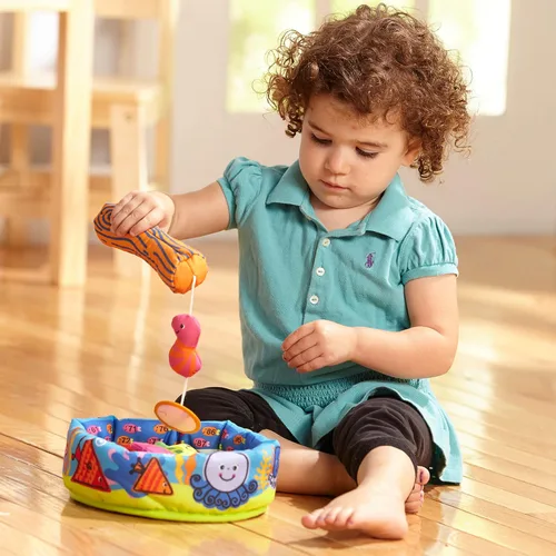 Miniatura 2 de Melissa & Doug K's Kids Fish and Count Juego de aprendizaje con 8 peces numerados para atrapar y liberar