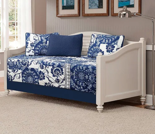 Fancy Collection juego de fundas para cama de 5 piezas, estilo moderno