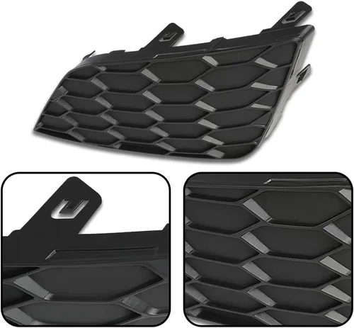 Miniatura 6 de G-PLUS Cubiertas de luz antiniebla, bisel de rejilla, compatible con Nissan Sentra 2016 2017 2018 2019, accesorios para lámpara antiniebla, cubierta