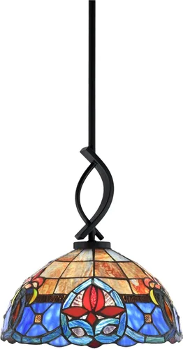 Miniatura 142 de Toltec Lighting Cavella Stem Colgado Mini colgante, acabado grafito, vidrio de muselina blanca de 4 pulgadas