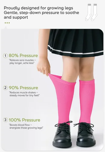 Miniatura 40 de Zando Calcetines de fútbol para niños, hasta la rodilla, para jóvenes, béisbol, fútbol, sóftbol, niños y niñas, de algodón suave sobre