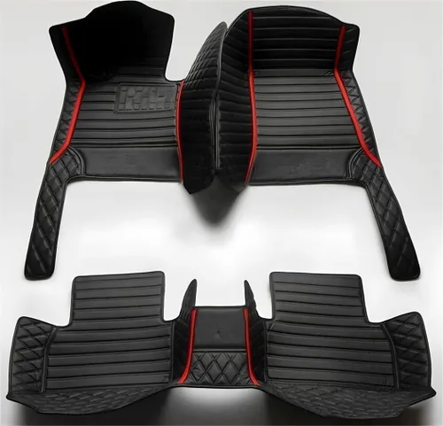 Miniatura 14 de Alfombrillas personalizadas de cuero artificial para automóvil, impermeables, antideslizantes, adecuadas para automóviles, SUV, camionetas, protegen