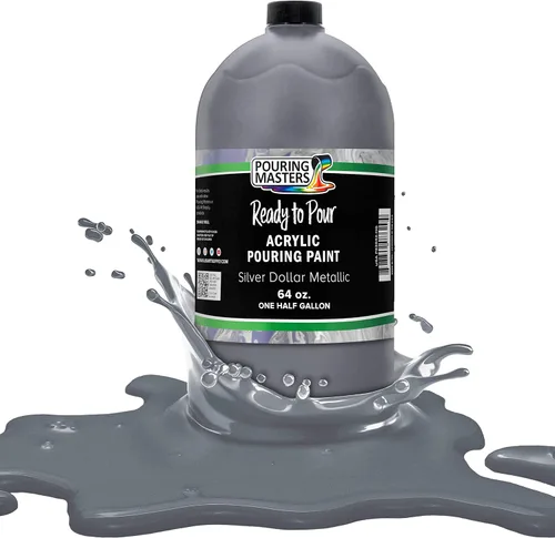 Miniatura 39 de Pouring Masters - Acrílico metálico dorado de 24 quilates - Listo para verter - Pintura para verter - A base de agua premezclada de 32 onzas