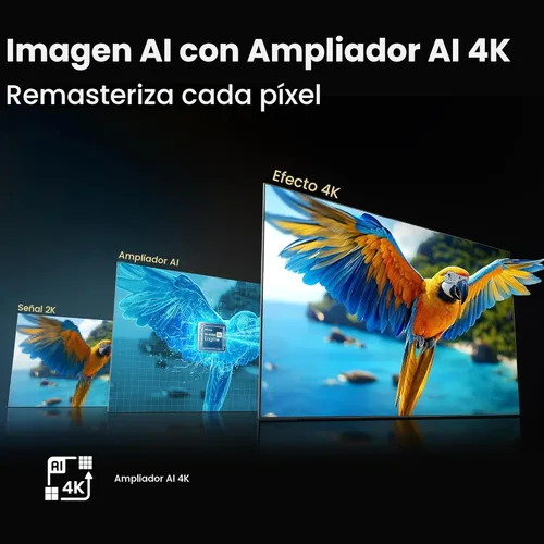 Miniatura 10 de Hisense 75" QD7 Mini-LED 4K Smart Fire TV - QLED, 144Hz, HDR10+, Dolby Vision/Atmos, modo de juego Pro, Alexa incorporado (75QD7QF)