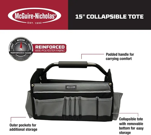 Miniatura 2 de McGuire-Nicholas 22015 - Bolso plegable de 15 pulgadas