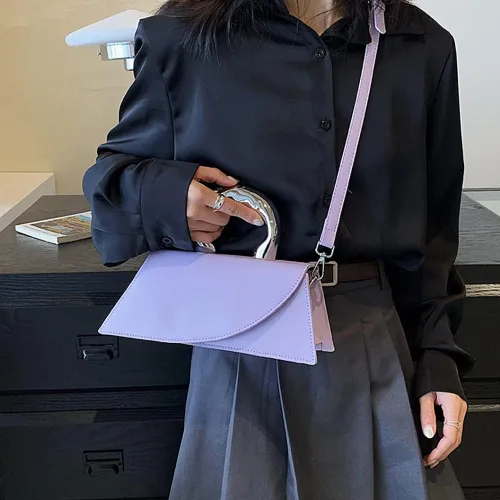 Miniatura 3 de Bolso pequeño de color plateado, bolsos cruzados, bolsos de noche Y2K, bolso de mano para mujer, bolsos de hombro, bolsa de mano para mujer 2023