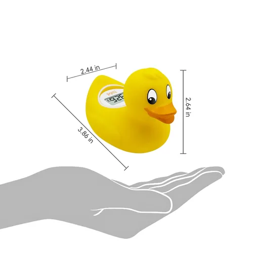 Miniatura 8 de b&h Termómetro digital de baño para bebé, termómetro flotante de temperatura de agua seguro para bebés y juguete para el baño del bebé, pantalla