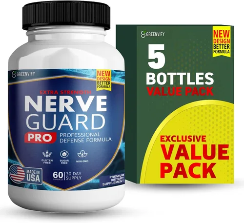 Miniatura 12 de Nerve Guard Plus Pro - Fórmula nerviosa avanzada con ingredientes esenciales para alivio y apoyo integral a largo plazo de la salud nerviosa (10)